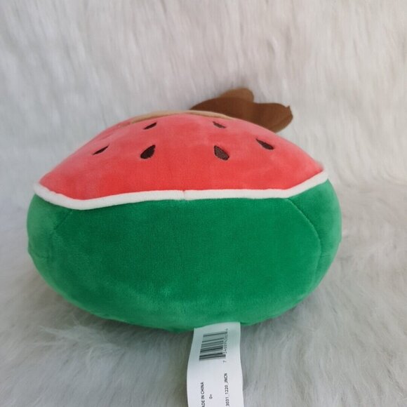 SQUISHMALLOW 7" ARTURO THE WATERMELON WITH SOMBRERO TOY DROPS EXCLUSIVE PLUSH - Picture 6 of 10